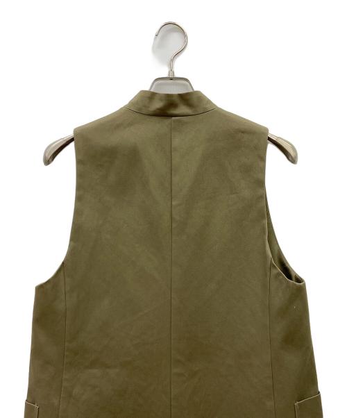 INED（イネド）INED (イネド) チノラファピーチ ロングジレ オリーブ サイズ:7の古着・服飾アイテム