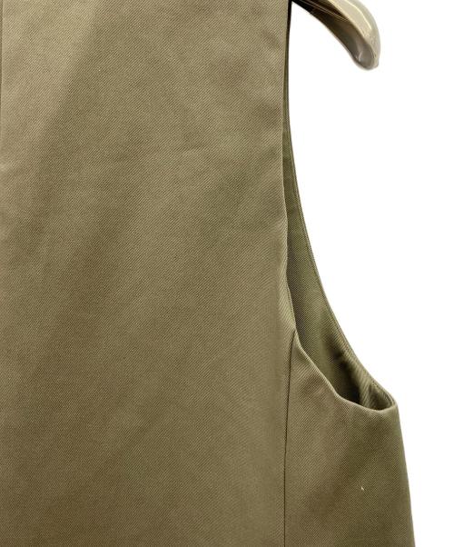 INED（イネド）INED (イネド) チノラファピーチ ロングジレ オリーブ サイズ:7の古着・服飾アイテム