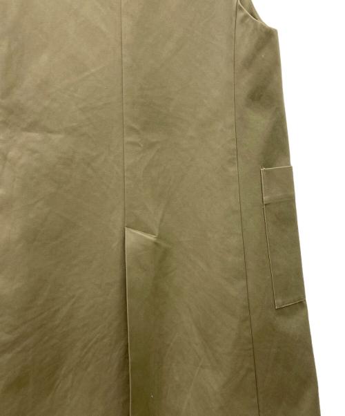 INED（イネド）INED (イネド) チノラファピーチ ロングジレ オリーブ サイズ:7の古着・服飾アイテム