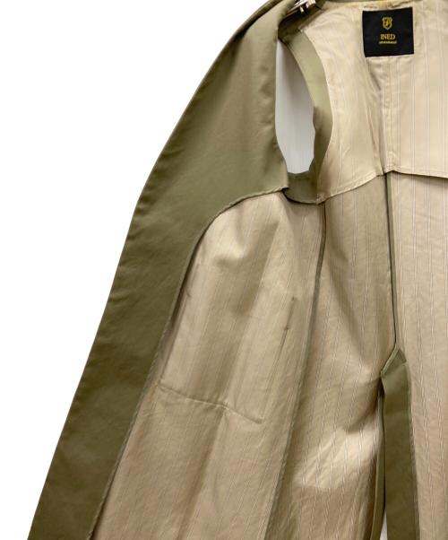 INED（イネド）INED (イネド) チノラファピーチ ロングジレ オリーブ サイズ:7の古着・服飾アイテム