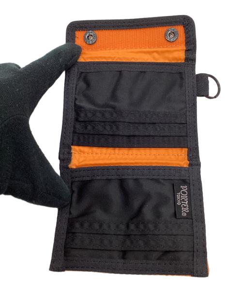 PORTER（ポーター）PORTER (ポーター) タンカーウォレット二つ折り ブラックの古着・服飾アイテム