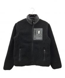 COACH（コーチ）の古着「ボアジャケット」｜ブラック