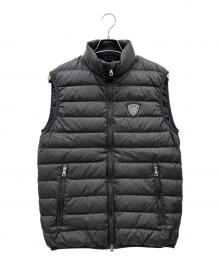 EA7（イーエーセブン）の古着「ダウンベスト」｜ブラック