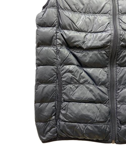 EA7（イーエーセブン）EA7 (イーエーセブン) ダウンベスト ブラック サイズ:Lの古着・服飾アイテム