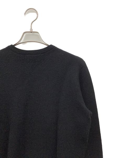 EMPORIO ARMANI（エンポリオ アルマーニ）EMPORIO ARMANI (エンポリオアルマーニ) 厚手ニット ブラック×グレー サイズ:Sの古着・服飾アイテム