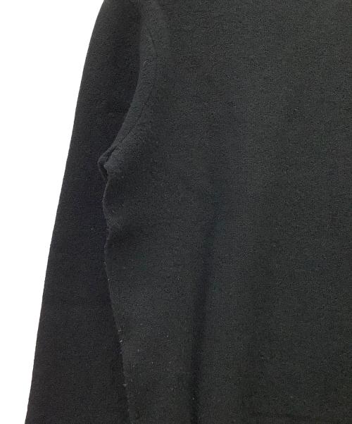 EMPORIO ARMANI（エンポリオ アルマーニ）EMPORIO ARMANI (エンポリオアルマーニ) 厚手ニット ブラック×グレー サイズ:Sの古着・服飾アイテム