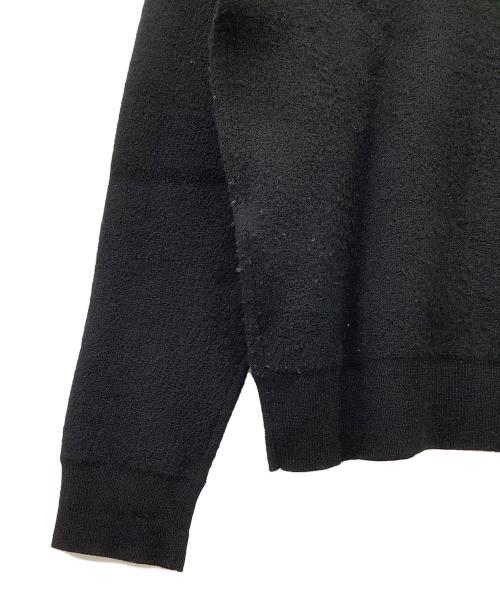 EMPORIO ARMANI（エンポリオ アルマーニ）EMPORIO ARMANI (エンポリオアルマーニ) 厚手ニット ブラック×グレー サイズ:Sの古着・服飾アイテム