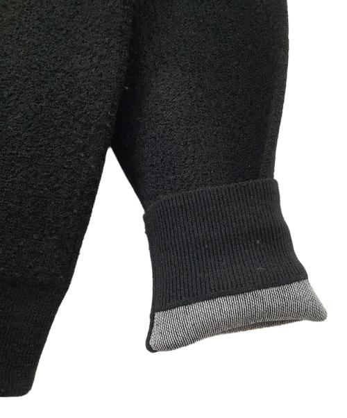 EMPORIO ARMANI（エンポリオ アルマーニ）EMPORIO ARMANI (エンポリオアルマーニ) 厚手ニット ブラック×グレー サイズ:Sの古着・服飾アイテム