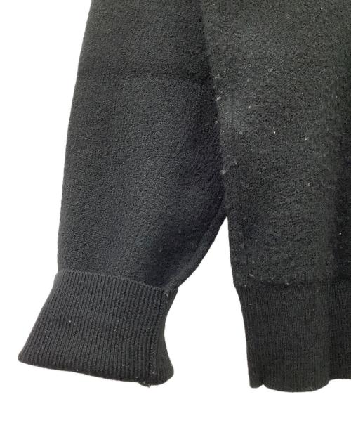 EMPORIO ARMANI（エンポリオ アルマーニ）EMPORIO ARMANI (エンポリオアルマーニ) 厚手ニット ブラック×グレー サイズ:Sの古着・服飾アイテム