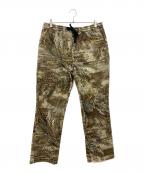 HUFハフ）の古着「リアルツリーパンツ」｜ブラウン×ベージュ