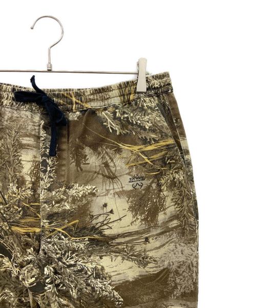 HUF（ハフ）HUF (ハフ) リアルツリーパンツ ブラウン×ベージュ サイズ:Lの古着・服飾アイテム