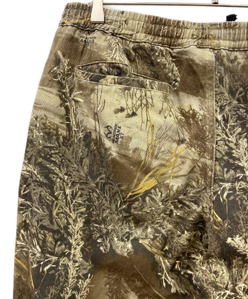 HUF（ハフ）HUF (ハフ) リアルツリーパンツ ブラウン×ベージュ サイズ:Lの古着・服飾アイテム