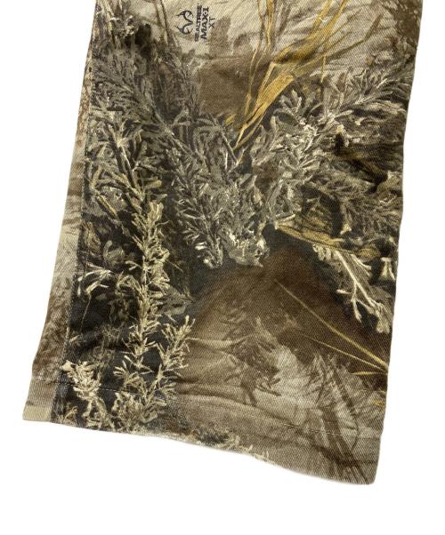 HUF（ハフ）HUF (ハフ) リアルツリーパンツ ブラウン×ベージュ サイズ:Lの古着・服飾アイテム