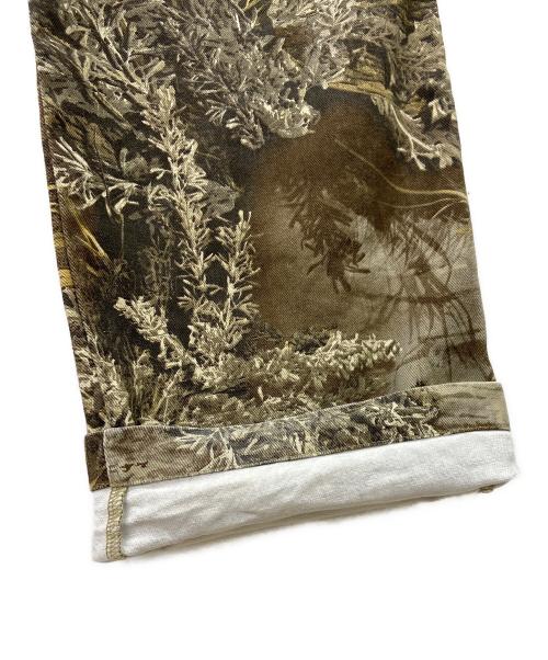 HUF（ハフ）HUF (ハフ) リアルツリーパンツ ブラウン×ベージュ サイズ:Lの古着・服飾アイテム