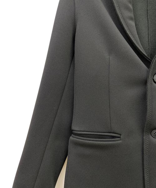 EMPORIO ARMANI（エンポリオアルマーニ）EMPORIO ARMANI (エンポリオアルマーニ) テーラードジャケット ブラック サイズ:Mの古着・服飾アイテム