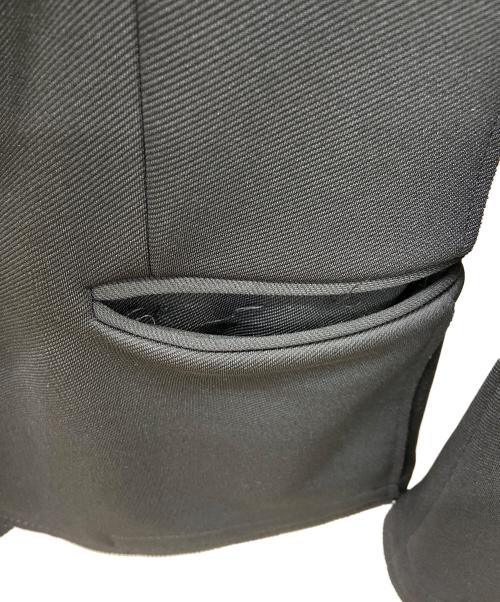 EMPORIO ARMANI（エンポリオアルマーニ）EMPORIO ARMANI (エンポリオアルマーニ) テーラードジャケット ブラック サイズ:Mの古着・服飾アイテム