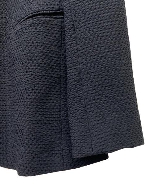 EMPORIO ARMANI（エンポリオアルマーニ）EMPORIO ARMANI (エンポリオアルマーニ) テーラードジャケット ブラック サイズ:50の古着・服飾アイテム