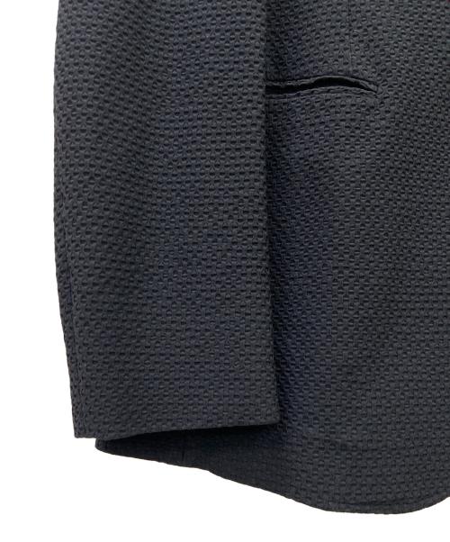 EMPORIO ARMANI（エンポリオアルマーニ）EMPORIO ARMANI (エンポリオアルマーニ) テーラードジャケット ブラック サイズ:50の古着・服飾アイテム