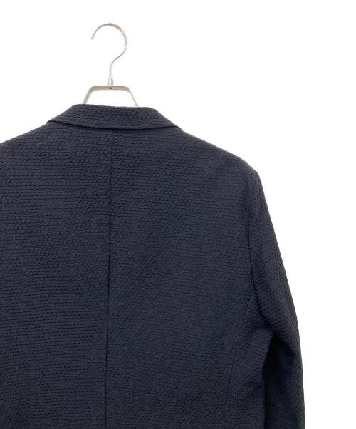 EMPORIO ARMANI（エンポリオアルマーニ）EMPORIO ARMANI (エンポリオアルマーニ) テーラードジャケット ブラック サイズ:50の古着・服飾アイテム