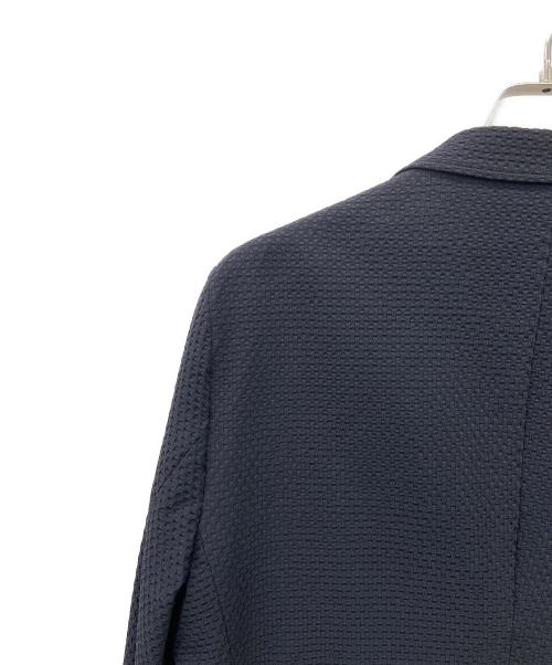 EMPORIO ARMANI（エンポリオアルマーニ）EMPORIO ARMANI (エンポリオアルマーニ) テーラードジャケット ブラック サイズ:50の古着・服飾アイテム