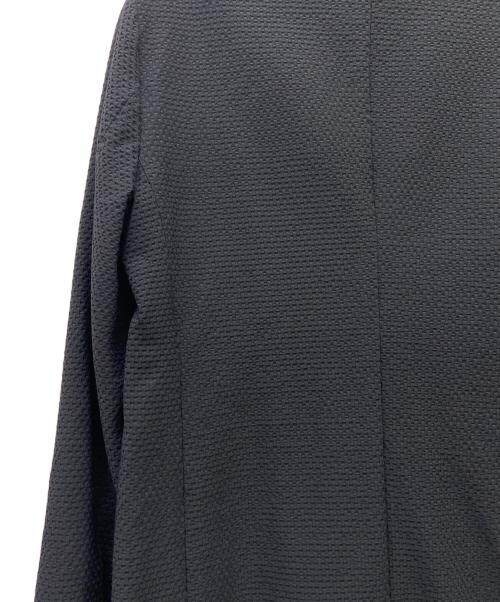 EMPORIO ARMANI（エンポリオアルマーニ）EMPORIO ARMANI (エンポリオアルマーニ) テーラードジャケット ブラック サイズ:50の古着・服飾アイテム