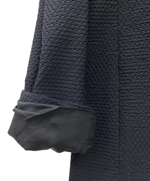 EMPORIO ARMANI（エンポリオアルマーニ）EMPORIO ARMANI (エンポリオアルマーニ) テーラードジャケット ブラック サイズ:50の古着・服飾アイテム