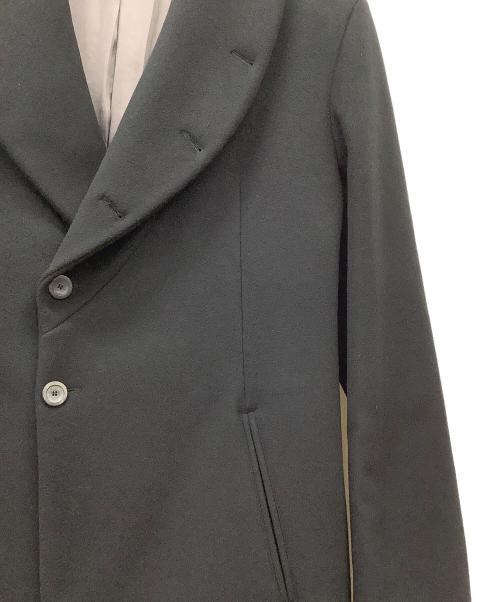 EMPORIO ARMANI（エンポリオアルマーニ）EMPORIO ARMANI (エンポリオアルマーニ) テーラードジャケット ブラック サイズ:50の古着・服飾アイテム