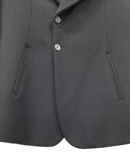 EMPORIO ARMANI（エンポリオアルマーニ）EMPORIO ARMANI (エンポリオアルマーニ) テーラードジャケット ブラック サイズ:50の古着・服飾アイテム