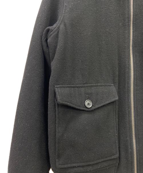 OLD NAVY（オールドネイビー）OLD NAVY (オールドネイビー) ウールA2フライトジャケット ブラック サイズ:Lの古着・服飾アイテム