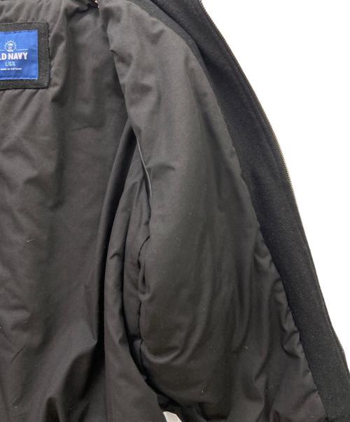 OLD NAVY（オールドネイビー）OLD NAVY (オールドネイビー) ウールA2フライトジャケット ブラック サイズ:Lの古着・服飾アイテム
