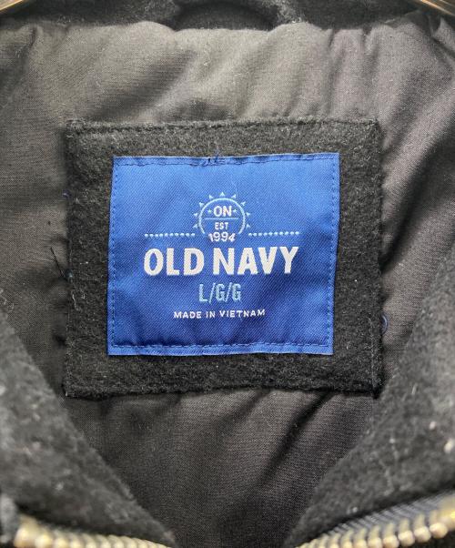 OLD NAVY（オールドネイビー）OLD NAVY (オールドネイビー) ウールA2フライトジャケット ブラック サイズ:Lの古着・服飾アイテム