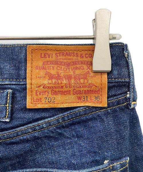 LEVI'S（リーバイス）LEVI'S (リーバイス) 復刻90’s702BIGEデニムパンツ インディゴ サイズ:W31L36の古着・服飾アイテム