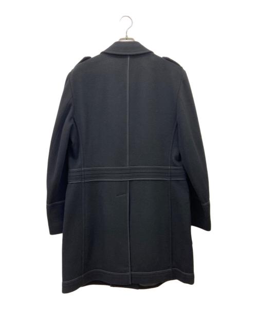 Salvatore Ferragamo（サルヴァトーレ フェラガモ）Salvatore Ferragamo (サルヴァトーレ フェラガモ) ウールコート ブラック サイズ:52の古着・服飾アイテム