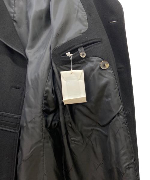 Salvatore Ferragamo（サルヴァトーレ フェラガモ）Salvatore Ferragamo (サルヴァトーレ フェラガモ) ウールコート ブラック サイズ:52の古着・服飾アイテム