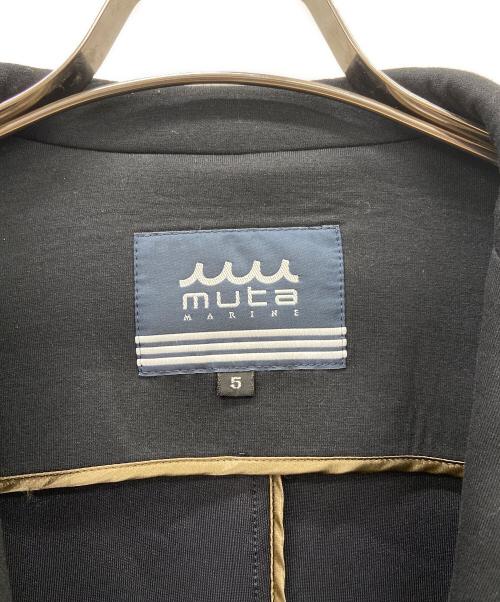 muta MARINE（ムータマリン）muta MARINE (ムータマリン) テーラードジャケット ブラック サイズ:5の古着・服飾アイテム