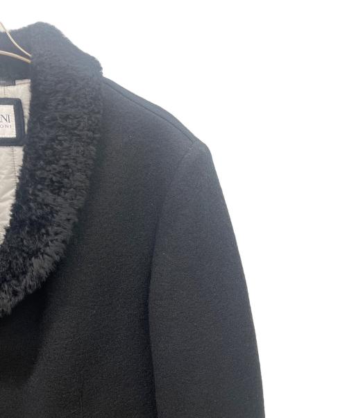 ARMANI COLLEZIONI（アルマーニ コレツィオーニ）ARMANI COLLEZIONI (アルマーニ コレツィオーニ) テーラードジャケット ブラック サイズ:不明（実寸サイズ参照）の古着・服飾アイテム