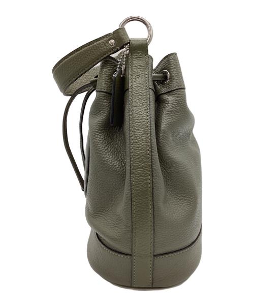 COACH（コーチ）COACH (コーチ) COACH　デンプシー ドローストリング バケット バッグ オリーブの古着・服飾アイテム