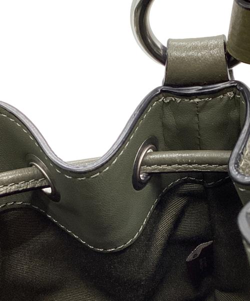 COACH（コーチ）COACH (コーチ) COACH　デンプシー ドローストリング バケット バッグ オリーブの古着・服飾アイテム