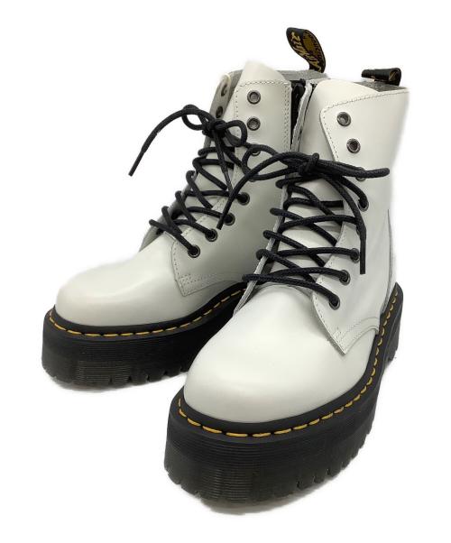 Dr.Martens（ドクターマーチン）Dr.Martens (ドクターマーチン) Jadon 8ホールブーツ ホワイト サイズ:UK4 未使用品の古着・服飾アイテム