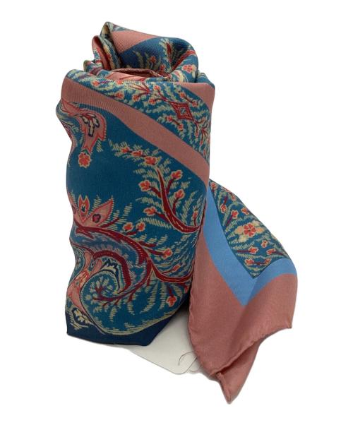 ETRO（エトロ）ETRO (エトロ) ETRO　エンジニアードプリント　シルクスカーフの古着・服飾アイテム