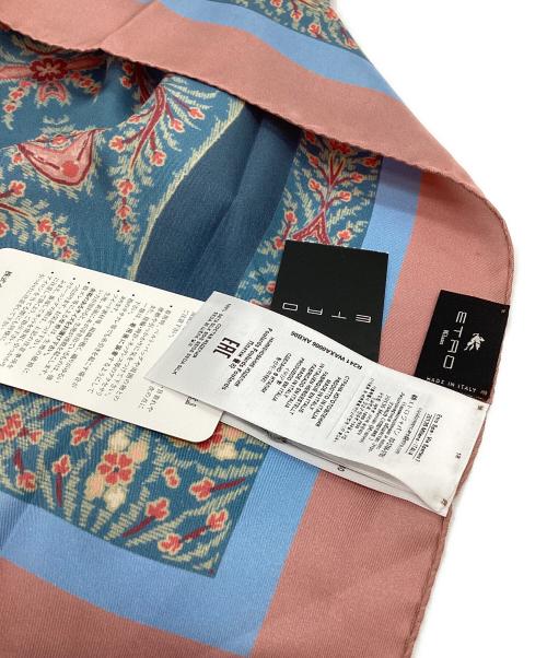 ETRO（エトロ）ETRO (エトロ) ETRO　エンジニアードプリント　シルクスカーフの古着・服飾アイテム
