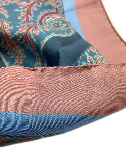 ETRO（エトロ）ETRO (エトロ) ETRO　エンジニアードプリント　シルクスカーフの古着・服飾アイテム