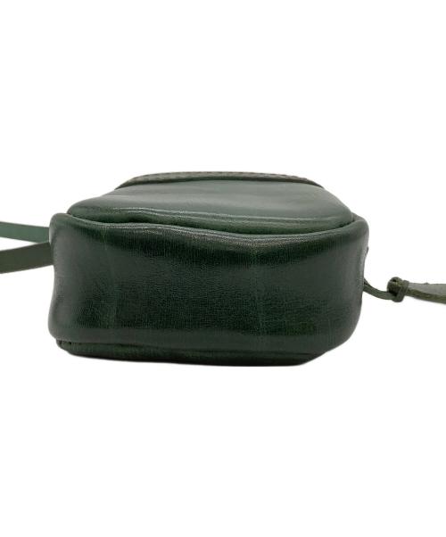 analogico（アナロジコ）analogico (アナロジコ) ポケットミドルショルダーバッグ オリーブの古着・服飾アイテム