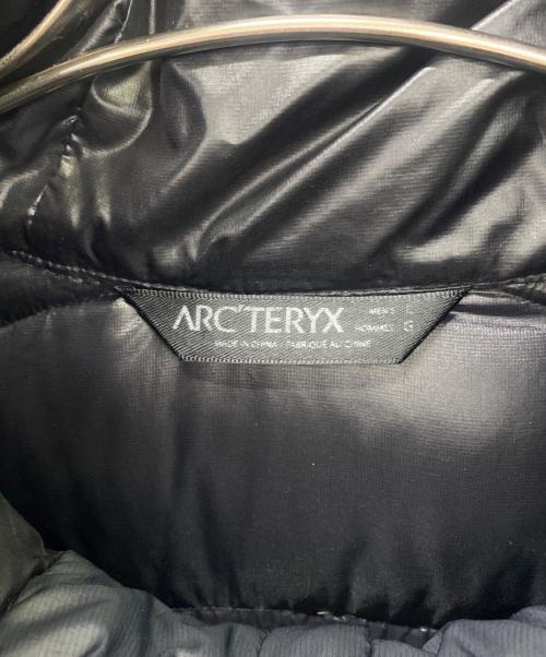 ARC'TERYX（アークテリクス）ARC'TERYX (アークテリクス) ダウンジャケット ブラック サイズ:Lの古着・服飾アイテム