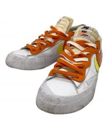 NIKE×sacai（ナイキ×サカイ）の古着「ブレーザー ロー×sacai」｜ホワイト×オレンジ