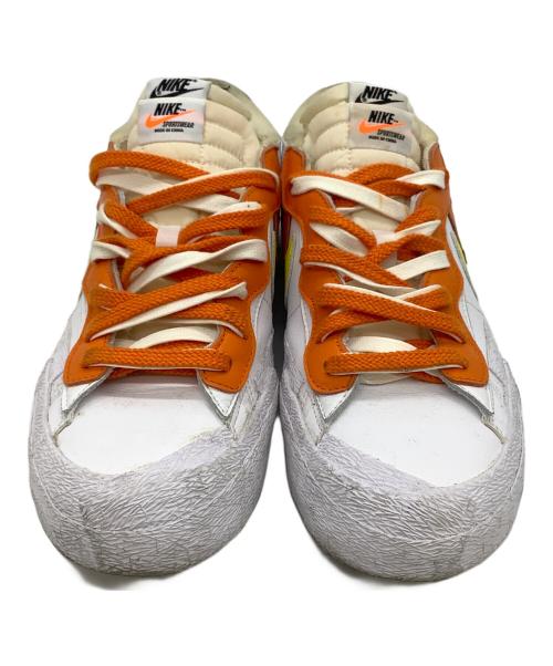 NIKE（ナイキ）NIKE (ナイキ) sacai (サカイ) ブレーザー ロー×sacai ホワイト×オレンジ サイズ:27.5cmの古着・服飾アイテム