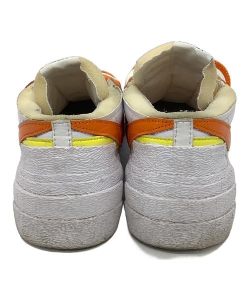NIKE（ナイキ）NIKE (ナイキ) sacai (サカイ) ブレーザー ロー×sacai ホワイト×オレンジ サイズ:27.5cmの古着・服飾アイテム