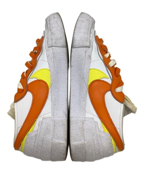 NIKE（ナイキ）NIKE (ナイキ) sacai (サカイ) ブレーザー ロー×sacai ホワイト×オレンジ サイズ:27.5cmの古着・服飾アイテム