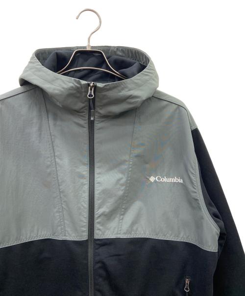 Columbia（コロンビア）Columbia (コロンビア) ウィルキンソンコーブフーディ グレー×ブラック サイズ:Lの古着・服飾アイテム