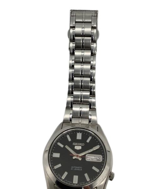 SEIKO（セイコー）SEIKO (セイコー) 自動巻腕時計 セイコー5 デイデイト ブラックの古着・服飾アイテム